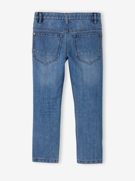 Jean droit garçon waterless stone 7 - vertbaudet enfant 