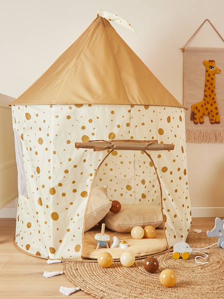 Tente de jeu château - pop up, dots Dots+Dreamy flowers+Vintage flowers 2 - vertbaudet enfant 