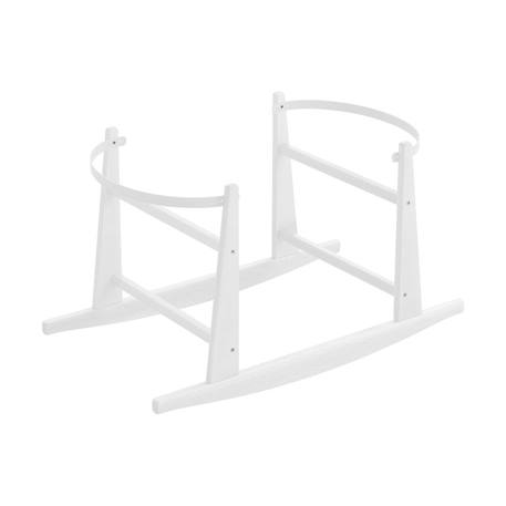 Couffin matelasse + support en bois Pink/white 3 - vertbaudet enfant 