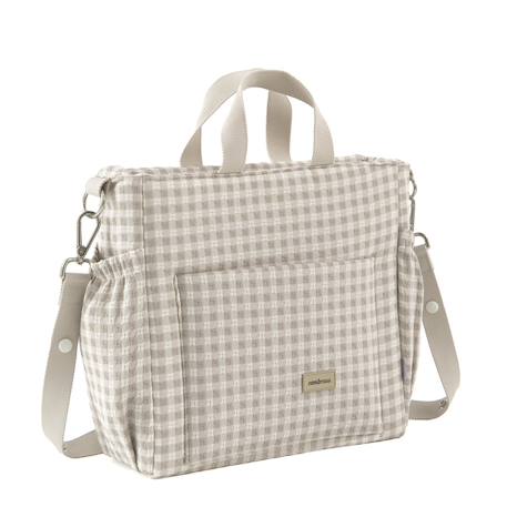 Sac à langer Beige+Bleu+Rose+Vert 2 - vertbaudet enfant 