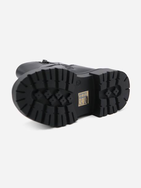 Bottines à zip Noir 5 - vertbaudet enfant 