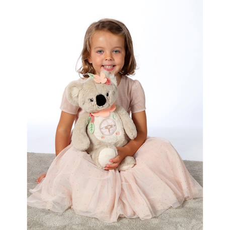 Peluche - kwalyna, mon koala conteur d'histoires - peluches à fonctions - 34 cm Marron 5 - vertbaudet enfant 