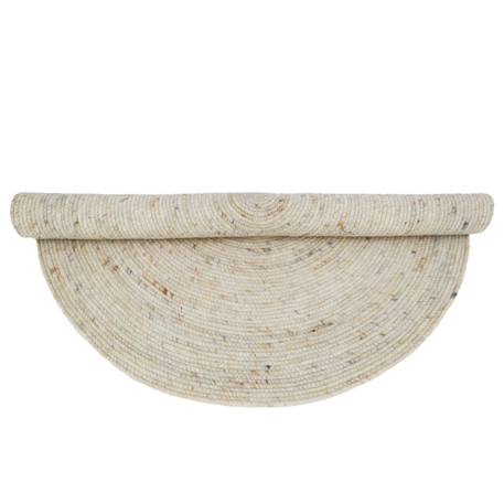 Tapis rond laine feutrée neethu Avoine+Gris+Mangue+Naturel+Olive+Orange+Toffee 4 - vertbaudet enfant 