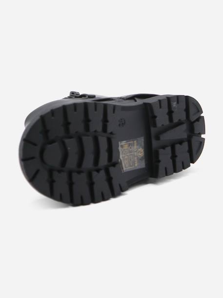 Bottines à zip Noir 5 - vertbaudet enfant 