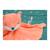 Carré doudou les p'tits féeriques renard - 24 cm Orange 2 - vertbaudet enfant 