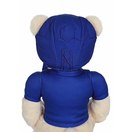 Peluche ours fédération française de rugby (ffr) - peluche officielle sous licence - 24 cm assis Beige 4 - vertbaudet enfant 