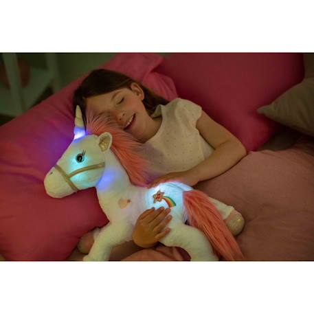 Peluche - licorne lica bella magique 35 cm Rose 6 - vertbaudet enfant 