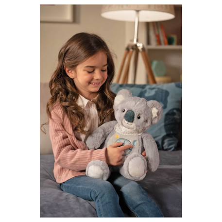 Peluche - kwaly, mon koala conteur d'histoires - peluche à fonctions 34 cm Gris 3 - vertbaudet enfant 