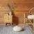 Coussin coton rond crochet lenka Ecru+Moutarde+Nude 3 - vertbaudet enfant 