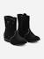 Bottines à zip Noir 1 - vertbaudet enfant 