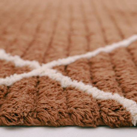 Tapis enfant coton lavable lässa Stone+Toffee 12 - vertbaudet enfant 