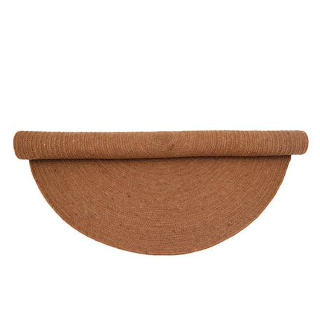 Tapis rond laine feutrée neethu Avoine+Gris+Mangue+Naturel+Olive+Orange+Toffee 38 - vertbaudet enfant 