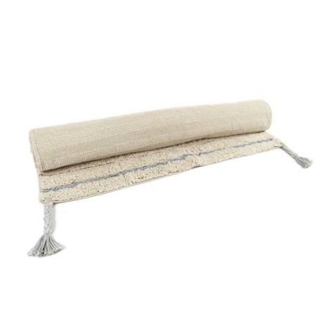 Tapis chambre enfant coton lavable dalia Bleu 4 - vertbaudet enfant 
