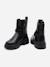 Bottines à zip Noir 3 - vertbaudet enfant 