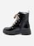 Bottines a lacets Noir+Noir 9461 4 - vertbaudet enfant 