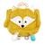 Sac à dos enfant velours - Cyranos le renard Bleu+Jaune 6 - vertbaudet enfant 
