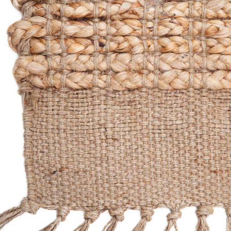 Viggo tapis jute naturel structure Jute naturelle 6 - vertbaudet enfant 