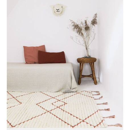 Viktor  tapis enfant bohème Ambre+Chocolat 5 - vertbaudet enfant 