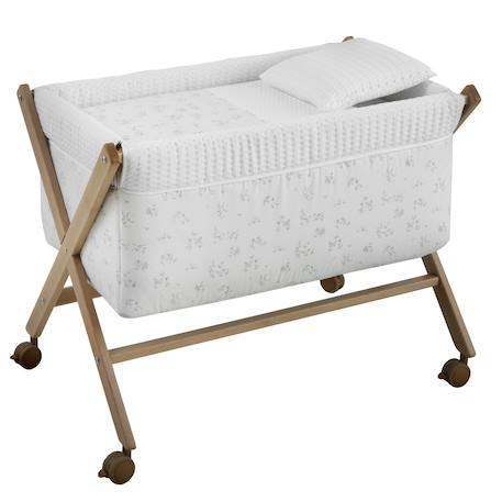 Berceau en bois Ecru/natural+Ecru/white 1 - vertbaudet enfant 