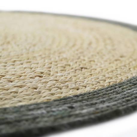 Yhuki tapis jute & laine Mango+Olive+Taupe 10 - vertbaudet enfant 