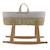 Couffin bébé matelassé avec support en bois Beige/natural 2 - vertbaudet enfant 