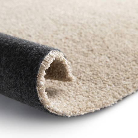Tapis lavable en machine uni etico Crème+Rose+Sable+Vert mousse 18 - vertbaudet enfant 