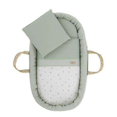 Couffin matelasse Green+Grey 3 - vertbaudet enfant 