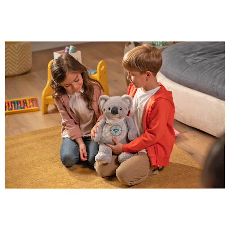 Peluche - kwaly, mon koala conteur d'histoires - peluche à fonctions 34 cm Gris 5 - vertbaudet enfant 
