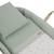 Couffin bébé matelassé avec support en bois Green/natural+Grey/natural 3 - vertbaudet enfant 