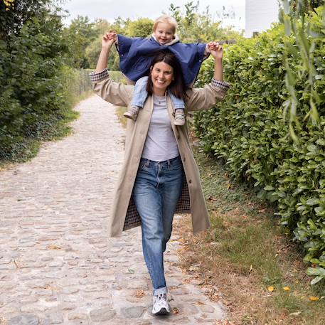 Poncho de voyage - au chaud sous la pluie Carmin+Choco+Green+Hibiscus+Horizon+Jaune+Natural+Navy+Neutral+Plum 43 - vertbaudet enfant 