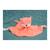 Carré doudou les p'tits féeriques renard - 24 cm Orange 3 - vertbaudet enfant 