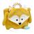 Sac à dos enfant velours - Cyranos le renard Bleu+Jaune 5 - vertbaudet enfant 