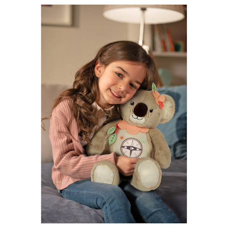Peluche - kwalyna, mon koala conteur d'histoires - peluches à fonctions - 34 cm Marron 3 - vertbaudet enfant 