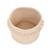 Panier de rangement en corde de coton avec finition pétales louna Beige nude 4 - vertbaudet enfant 