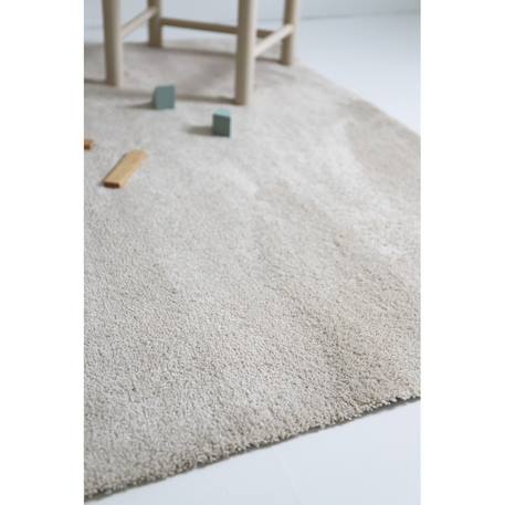 Tapis lavable en machine uni etico Crème+Rose+Sable+Vert mousse 5 - vertbaudet enfant 