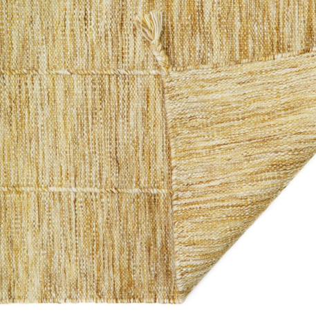 Tapis laine contemporain lhena Brun+Jaune 12 - vertbaudet enfant 