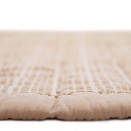 Couverture enfant réversible coton lavé anna Caramel+Sable+Terracotta 16 - vertbaudet enfant 