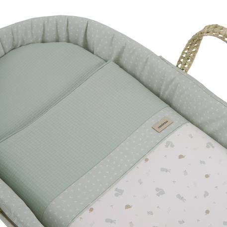 Couffin matelasse Green+Grey 2 - vertbaudet enfant 