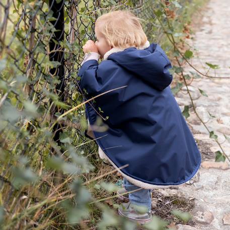 Poncho de voyage - au chaud sous la pluie Carmin+Choco+Green+Hibiscus+Horizon+Jaune+Natural+Navy+Neutral+Plum 45 - vertbaudet enfant 