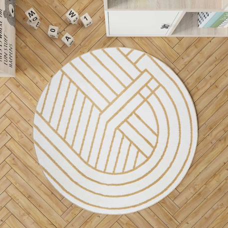 Tapis rond géométrique luisa Miel 3 - vertbaudet enfant 