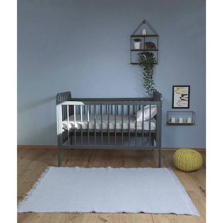 Tapis coton lavable uni albertine Lin 3 - vertbaudet enfant 