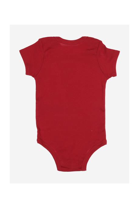 Bodies logotypé Rouge / blanc 4 - vertbaudet enfant 