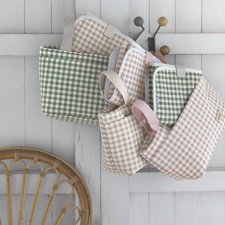 Sac à langer Beige+Bleu+Rose+Vert 4 - vertbaudet enfant 