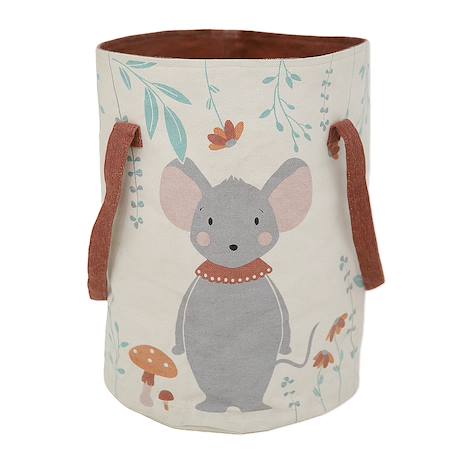 Panier de rangement pour chambre enfant poly Multicolore 1 - vertbaudet enfant 