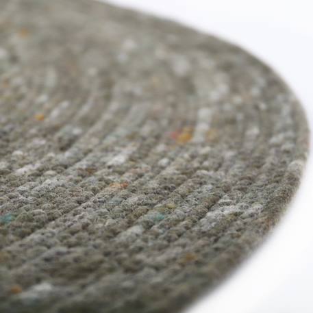 Tapis rond laine feutrée neethu Avoine+Gris+Mangue+Naturel+Olive+Orange+Toffee 27 - vertbaudet enfant 