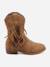 Bottines à franges Camel 2 - vertbaudet enfant 