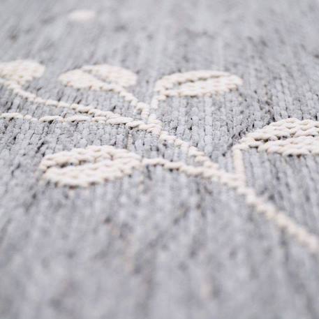 Tapis motif végétal little nature Bleu gris 4 - vertbaudet enfant 