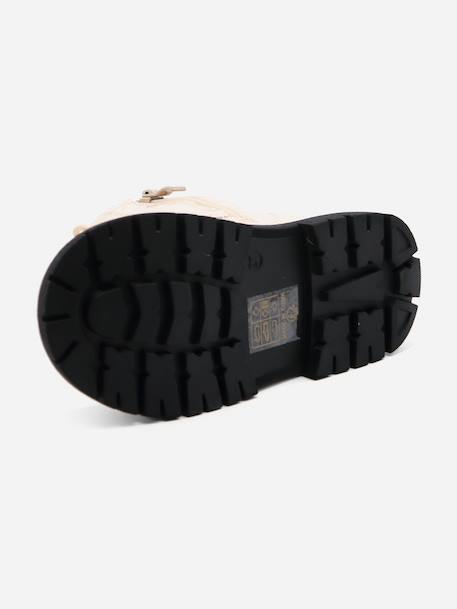 Bottines à zip Crème 5 - vertbaudet enfant 