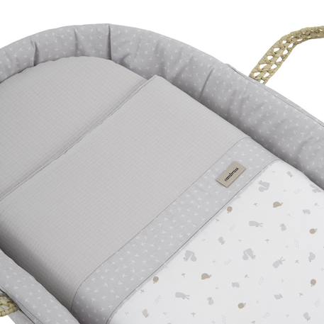 Couffin matelasse Green+Grey 5 - vertbaudet enfant 