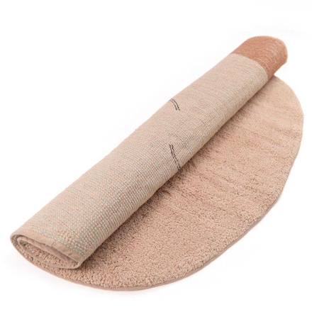 Tapis enfant coton lavable petite pomme candy apple Beige nude 3 - vertbaudet enfant 